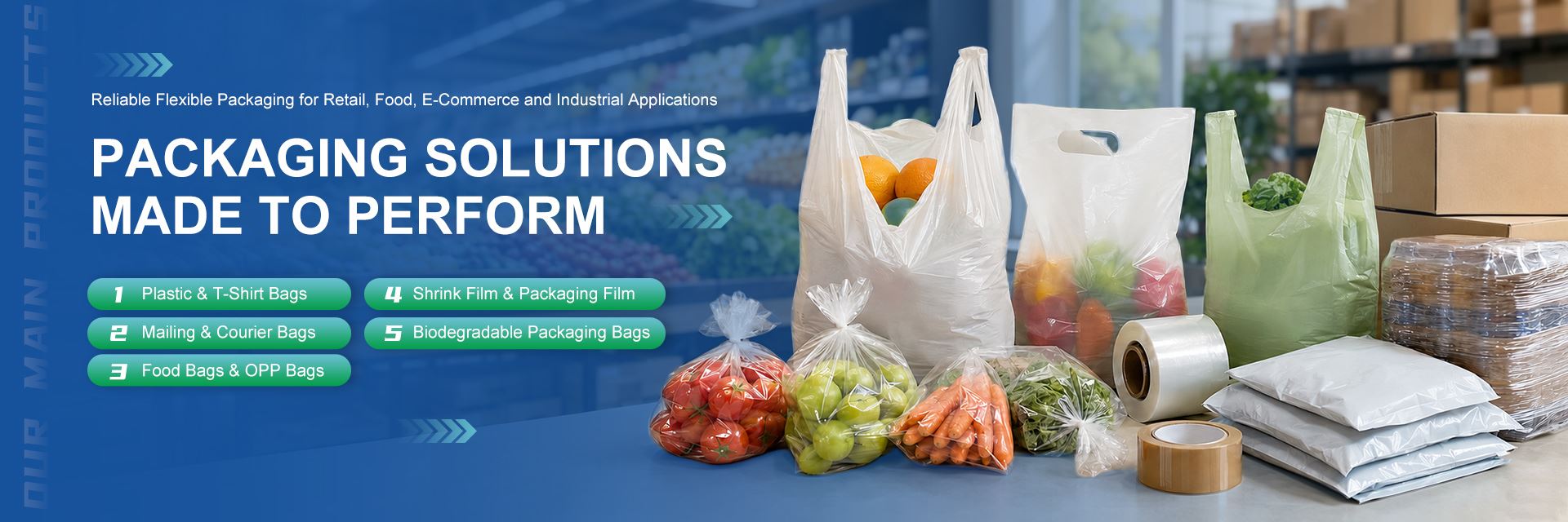 Plastic Bags and Packaging Films